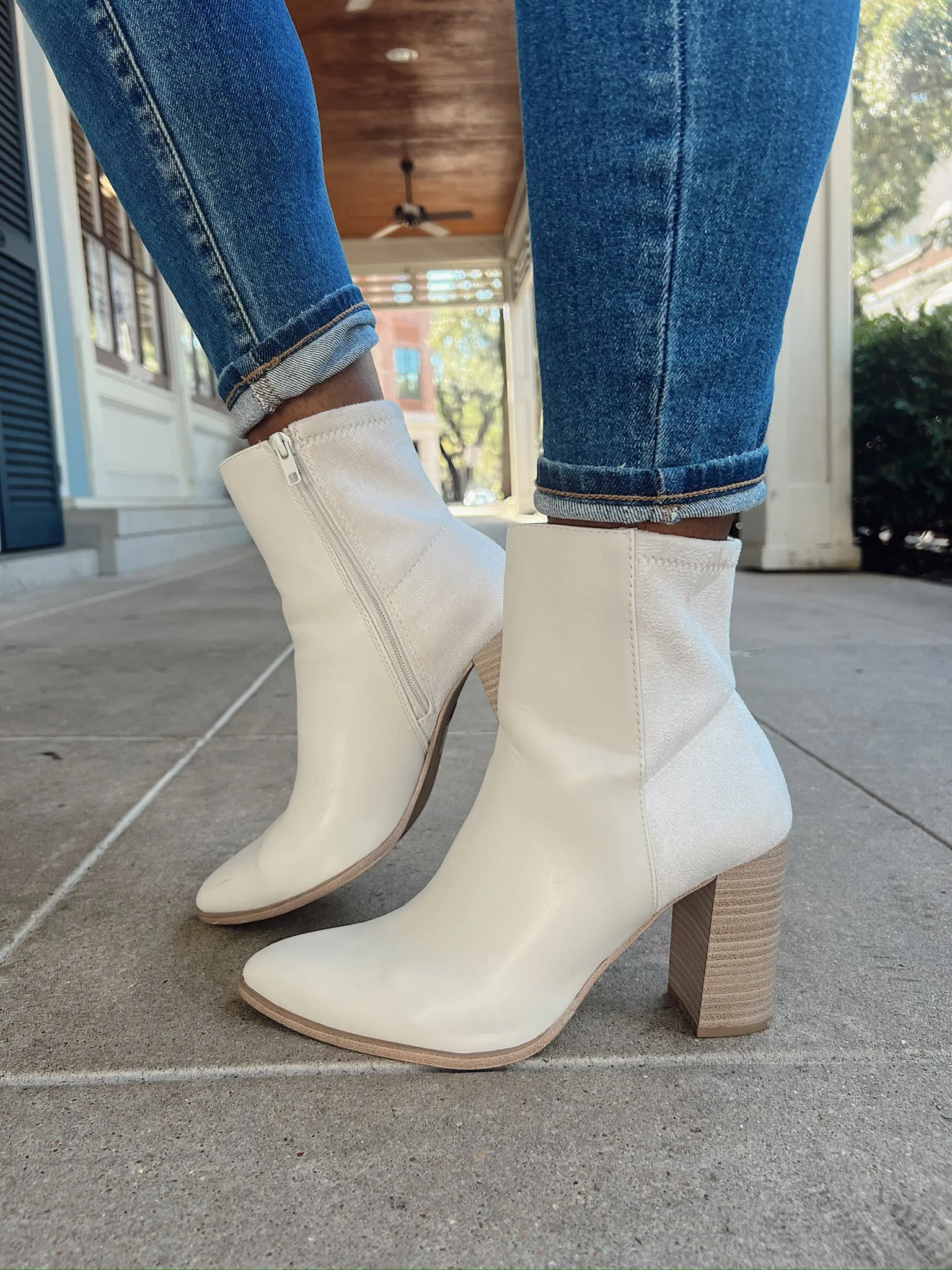 Half Of My Heart Booties sold by Bella Rose boutique