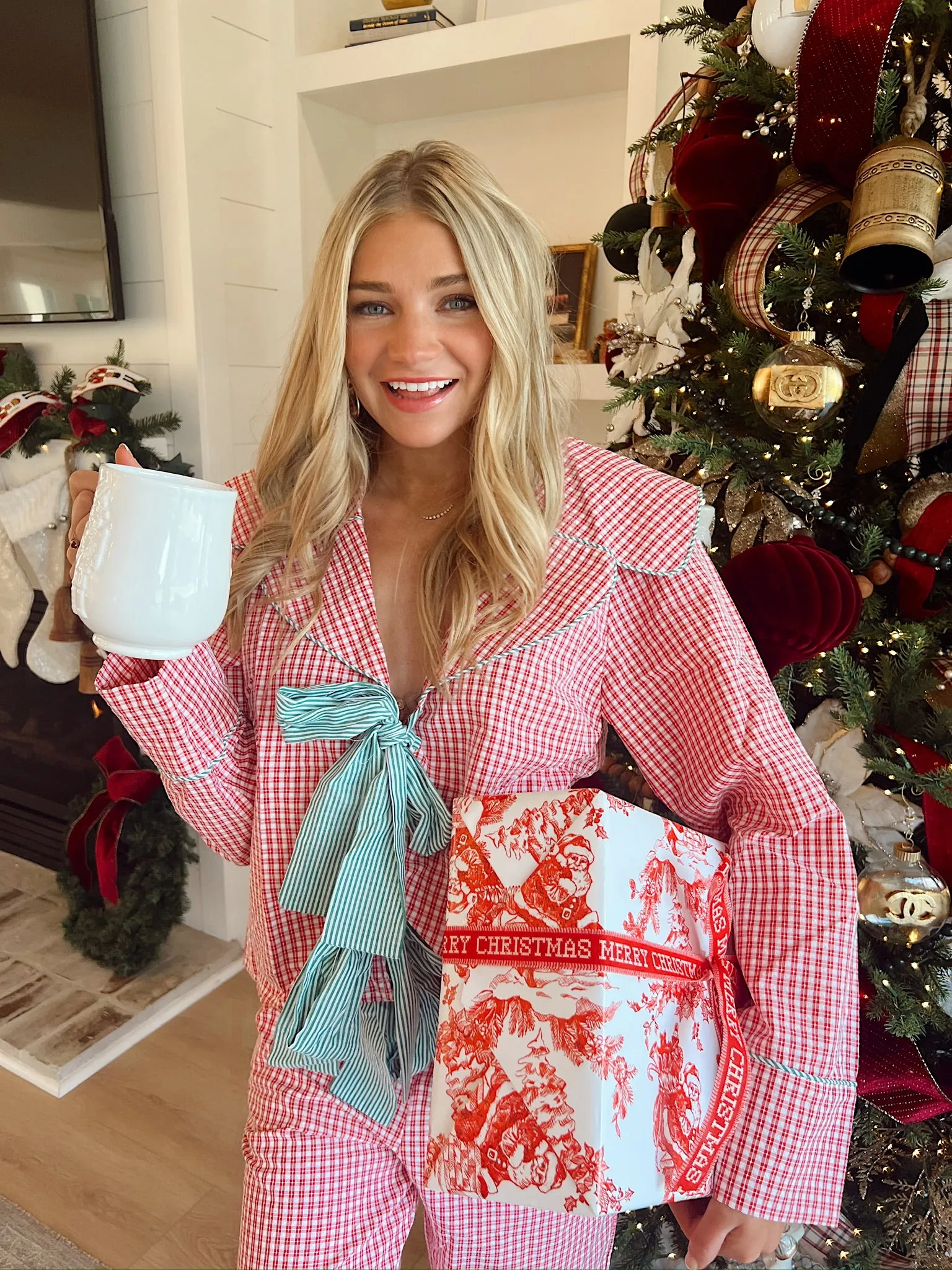 The Night Before Christmas Two-Piece Set sold by Bella Rose boutique product image thumbnail 5