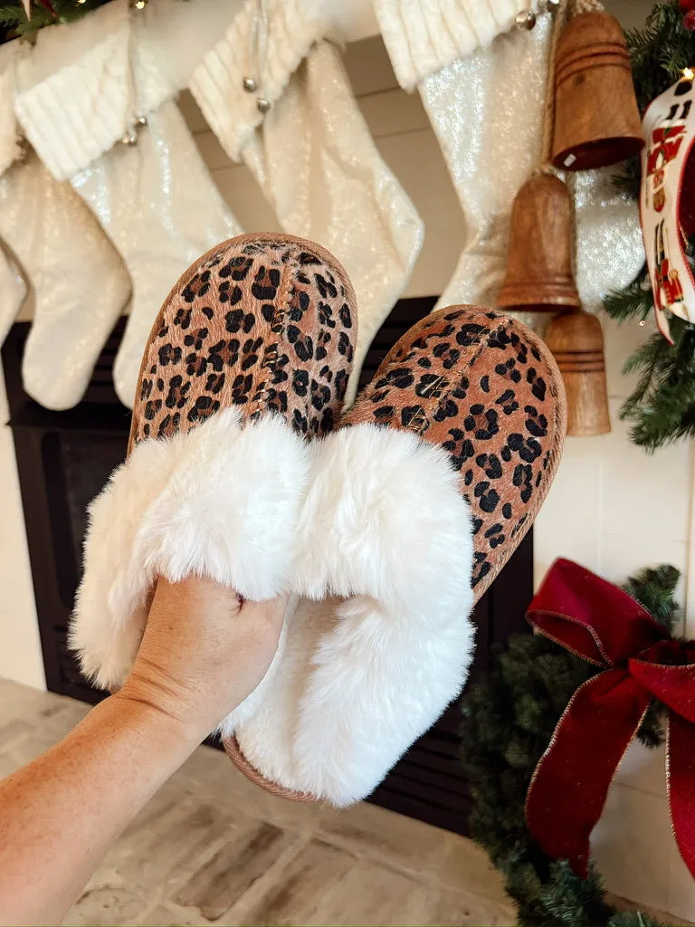 My Wild Side Leopard Slippers sold by Bella Rose boutique product image thumbnail 2