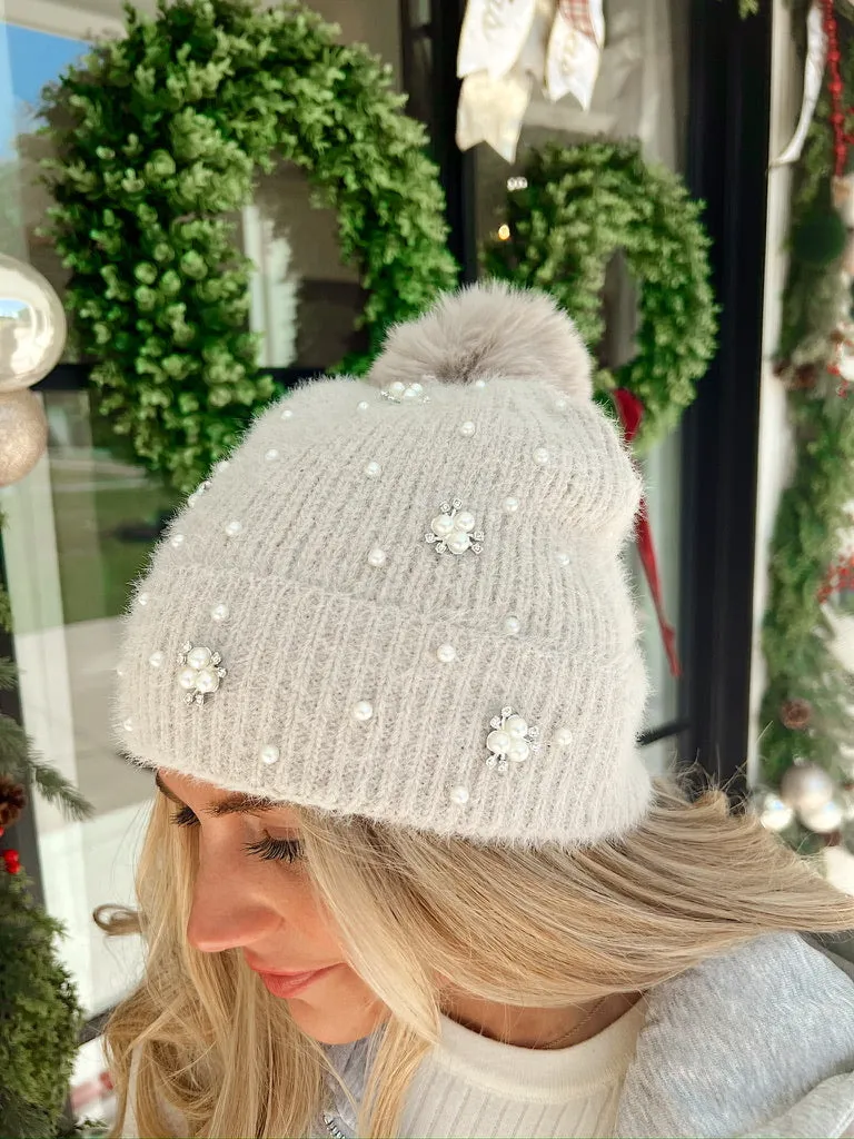Cozy Chic Embellished Beanie sold by Bella Rose boutique product image thumbnail 3