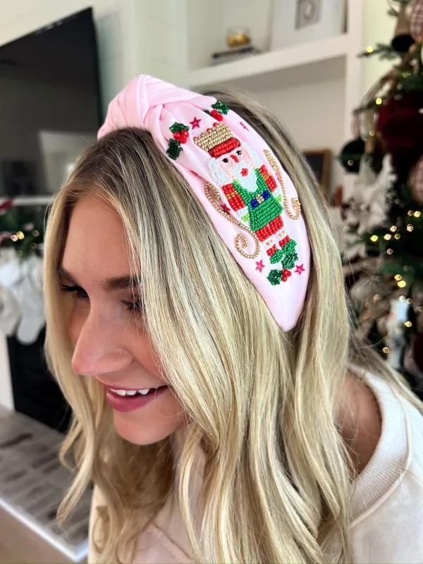 Christmas Soldier Knotted Headband sold by Bella Rose boutique
