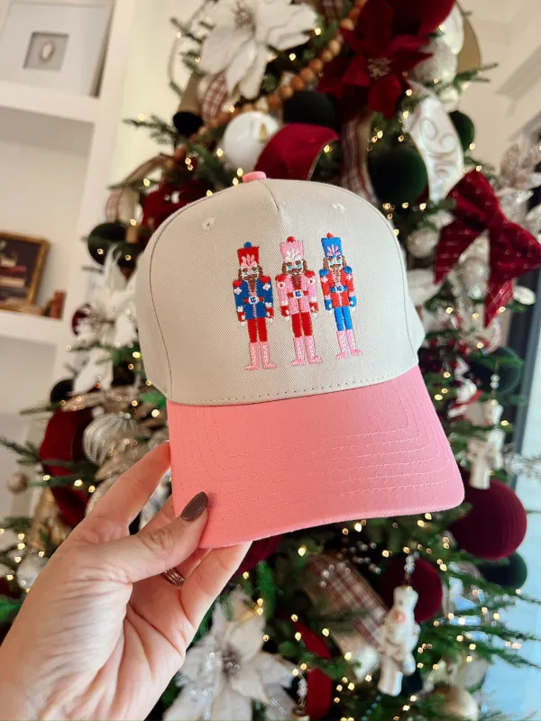 Nutcracker Embroidered Trucker Hat sold by Bella Rose boutique