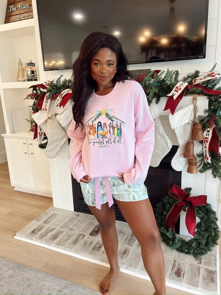 The Greatest Gift Sweatshirt sold by Bella Rose boutique product image thumbnail 4