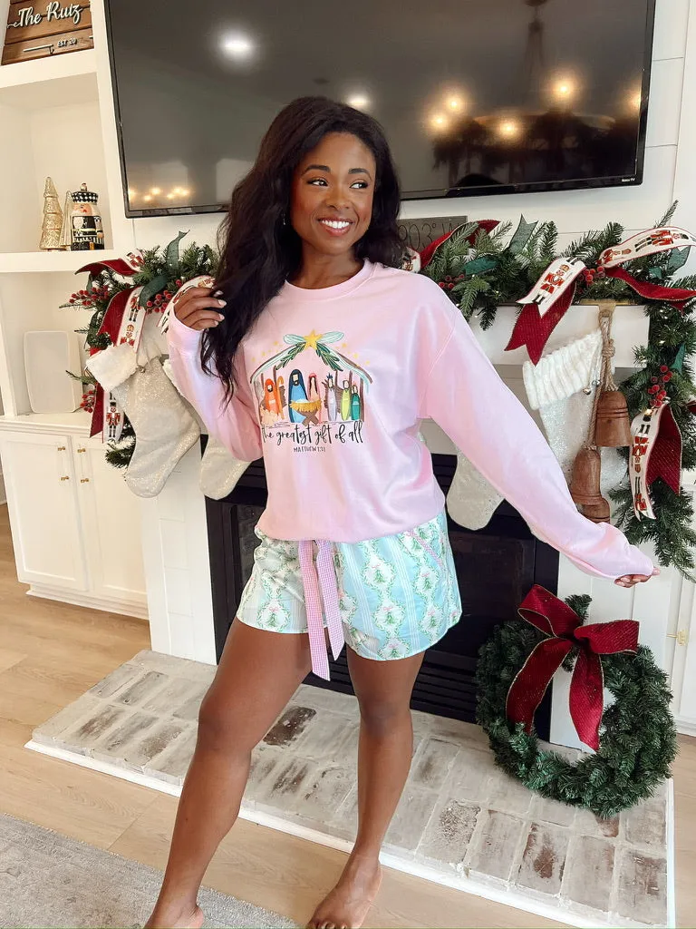 The Greatest Gift Sweatshirt sold by Bella Rose boutique product image thumbnail 3