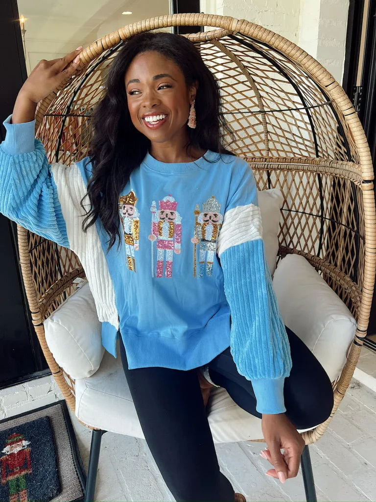 Sequin Nutcracker Pullover Sweater sold by Bella Rose boutique product image thumbnail 2