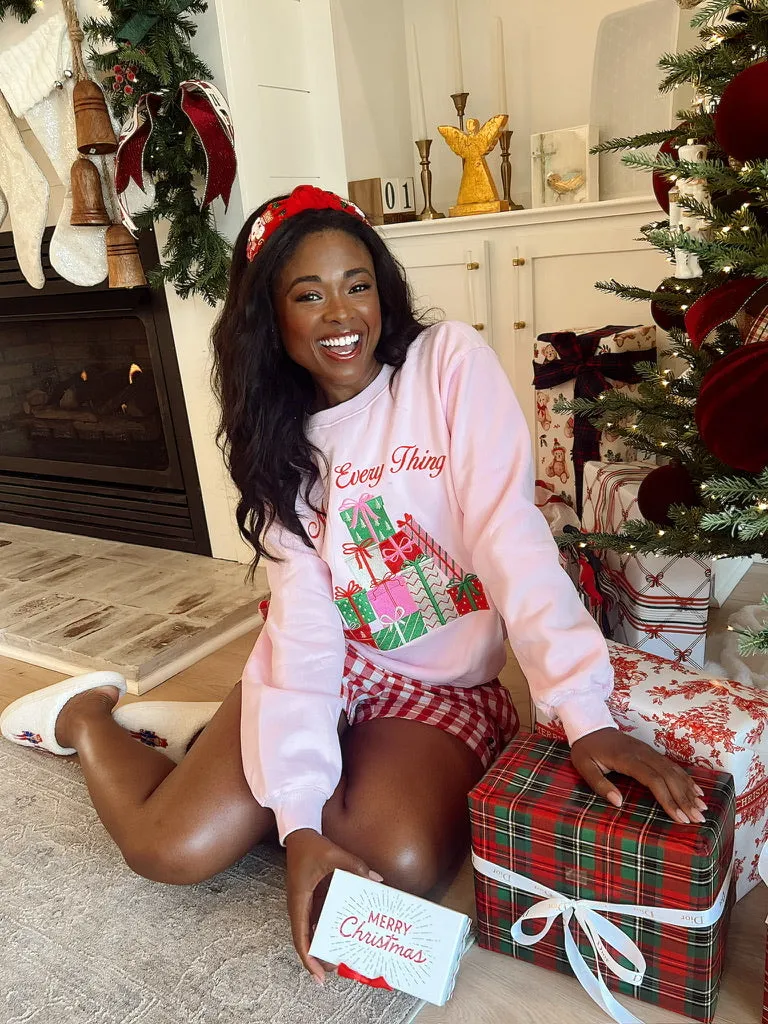 Merry Everything Pullover Sweater sold by Bella Rose boutique product image thumbnail 2