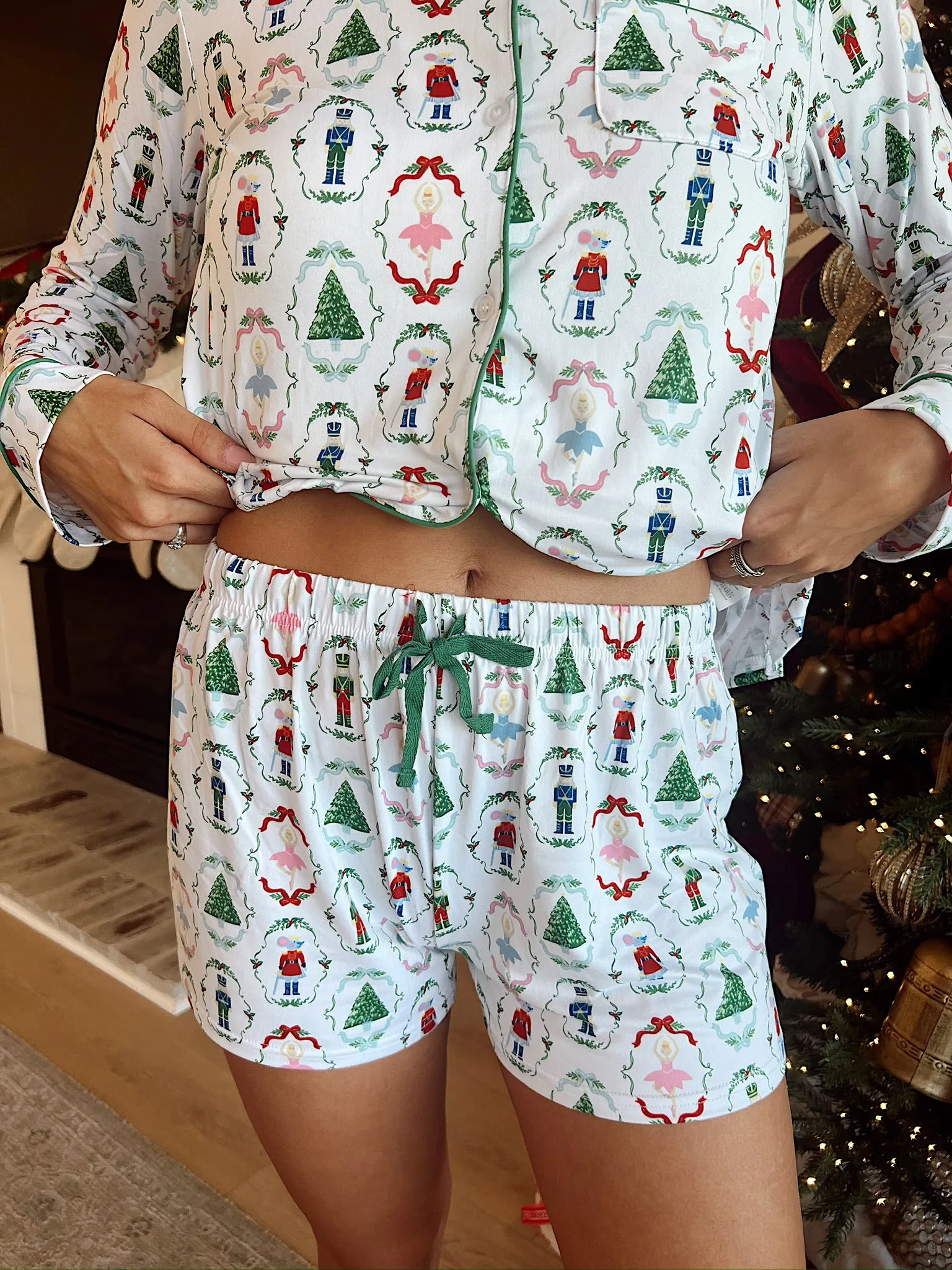 Nutcracker Waltz Sleep Shorts sold by Bella Rose boutique product image thumbnail 2