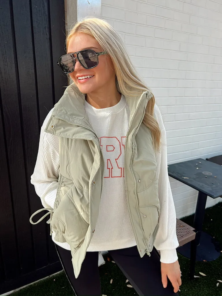 Winter Calmness Puffer Vest sold by Bella Rose boutique product image thumbnail 3
