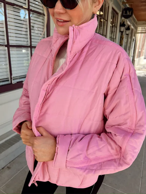 Sweetly Yours Puffer Jacket sold by Bella Rose boutique