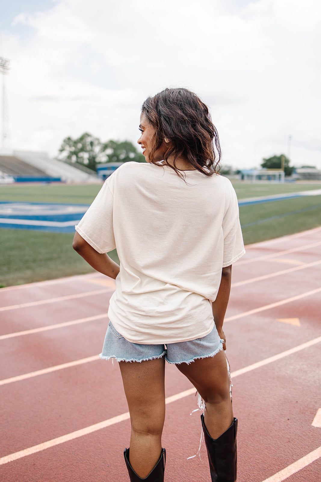 LivyLu Rolling Stones Bama College Vintage Tee sold by Bella Rose boutique product image thumbnail 5