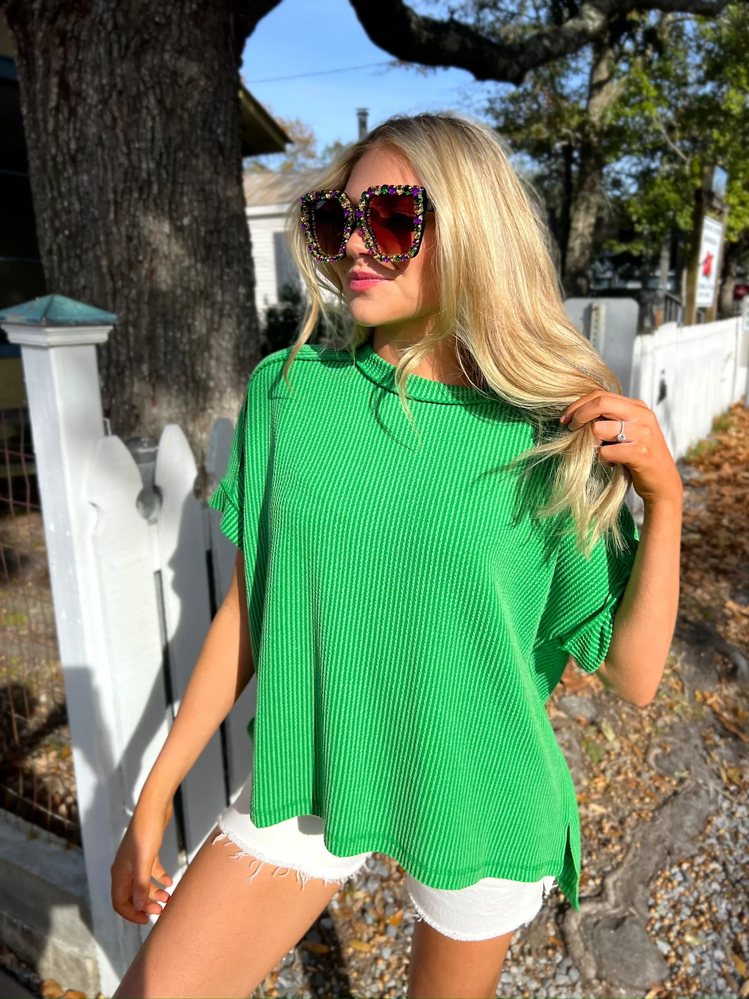 RESTOCK: A Total Sweetie Ribbed Top sold by Bella Rose boutique product image thumbnail 3