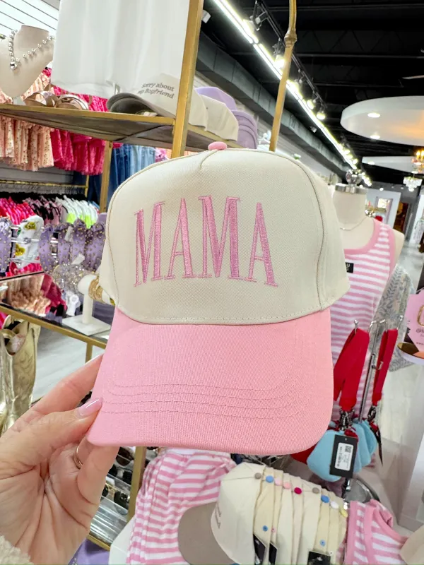 MAMA Trucker Hat sold by Bella Rose boutique