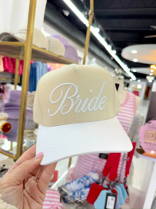 Bride Trucker Hat sold by Bella Rose boutique
