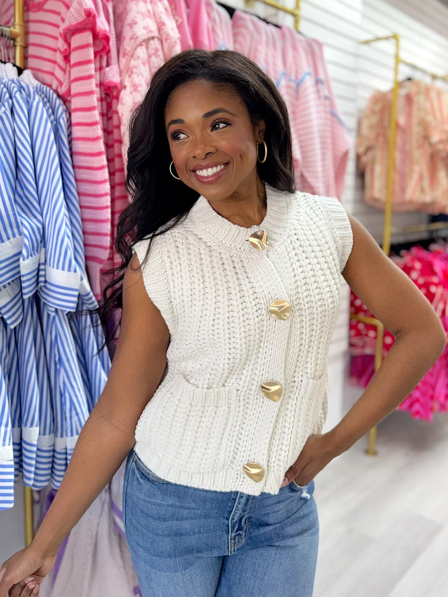 Tolerate It Sweater Top sold by Bella Rose boutique