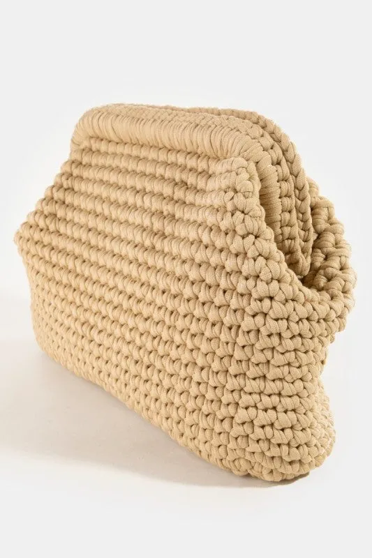 Braided Clutch Bag sold by Bella Rose boutique product image thumbnail 3