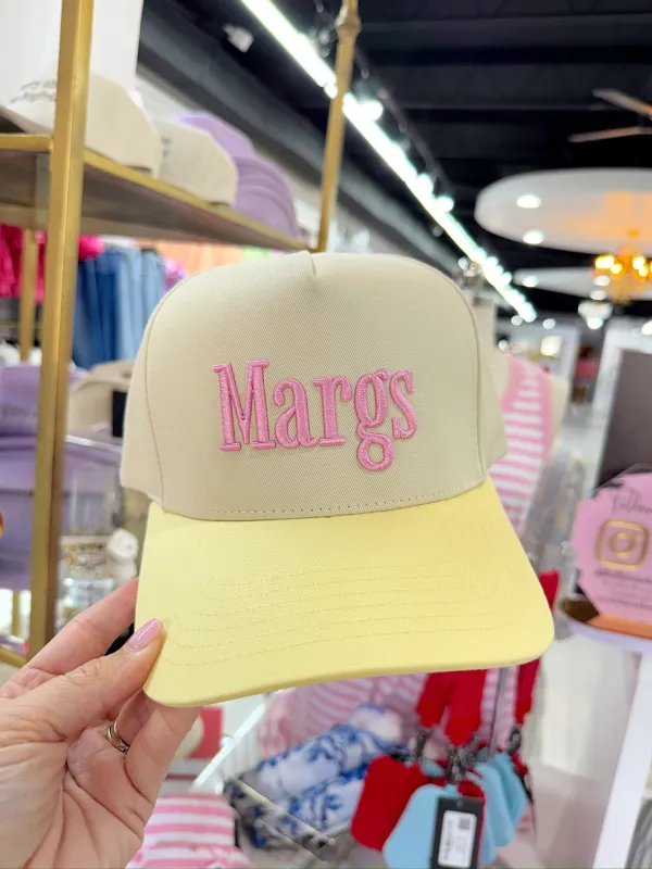 Margs Trucker Hat made by Bella Rose boutique