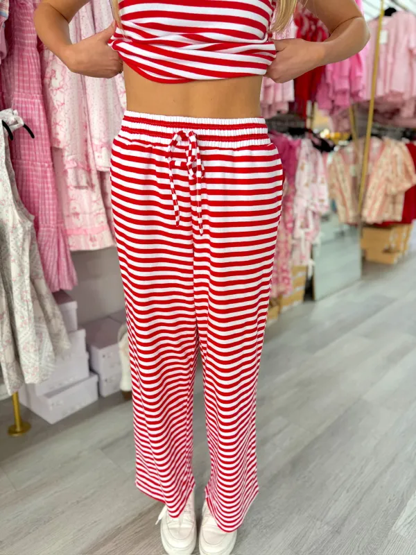 LuLu Mac Stripe Pant sold by Bella Rose boutique