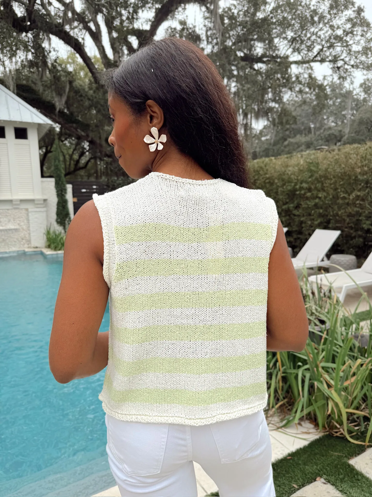 Daily Pause Knit Sweater Vest sold by Bella Rose boutique product image thumbnail 5