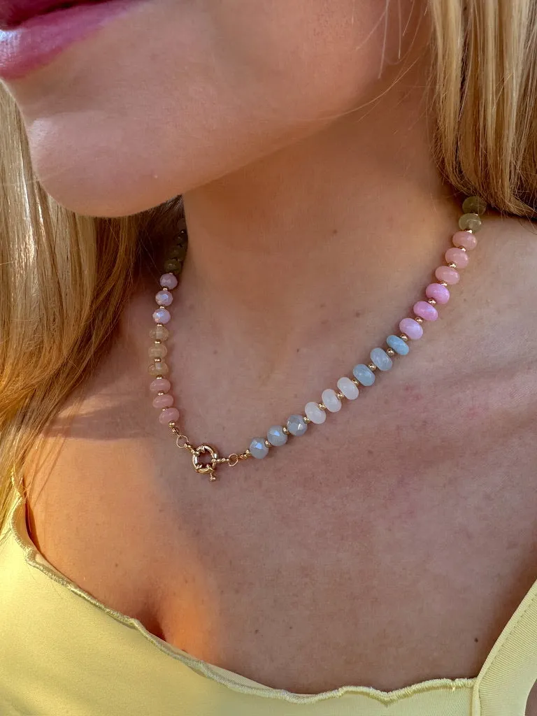 Multi Beaded Necklace sold by Bella Rose boutique