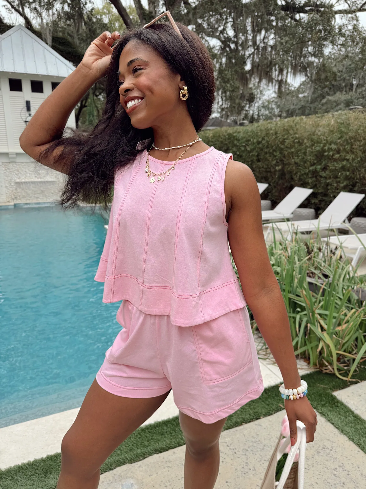 Casually Poised Shorts sold by Bella Rose boutique product image thumbnail 3