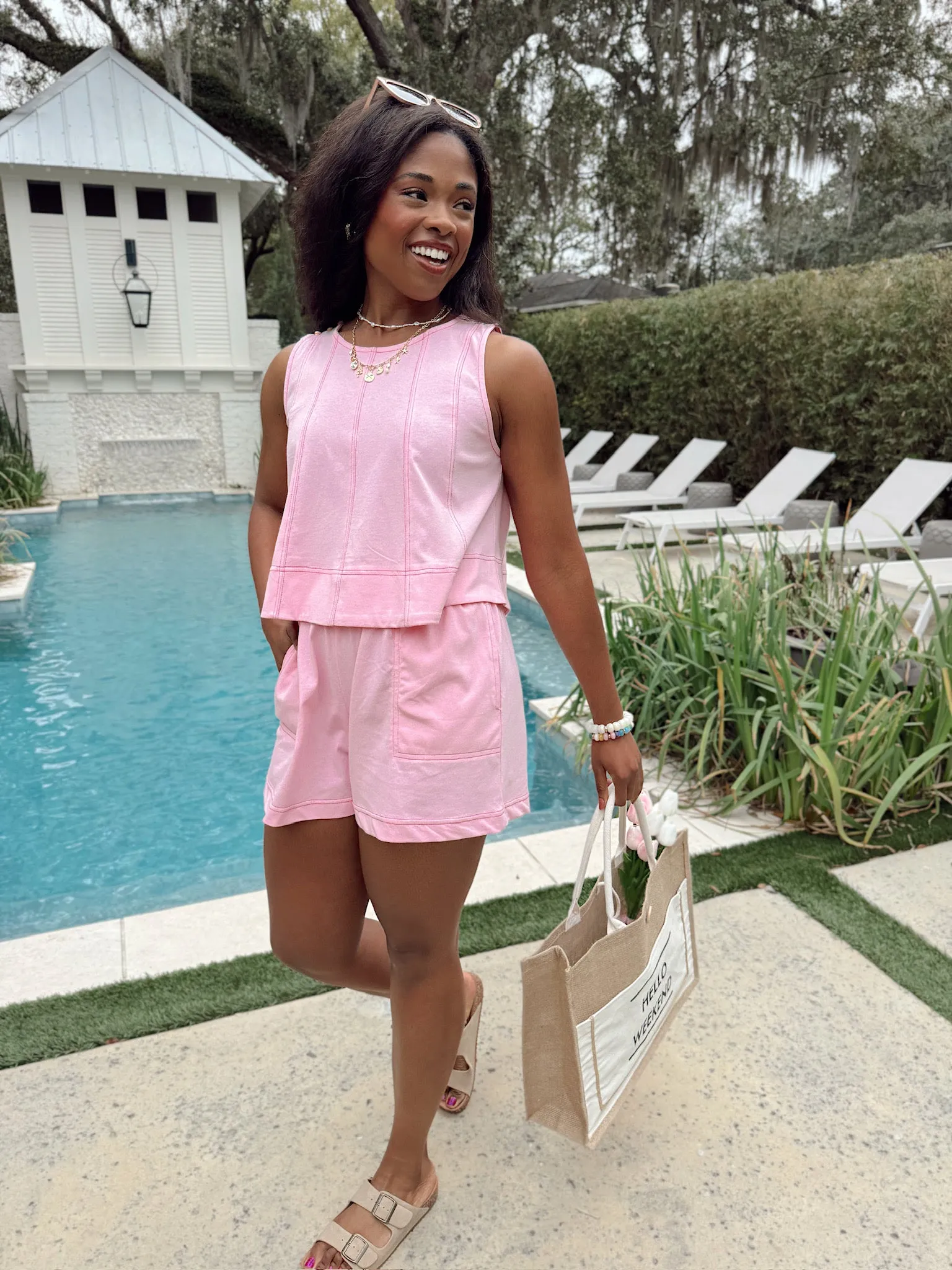 Casually Poised Top sold by Bella Rose boutique