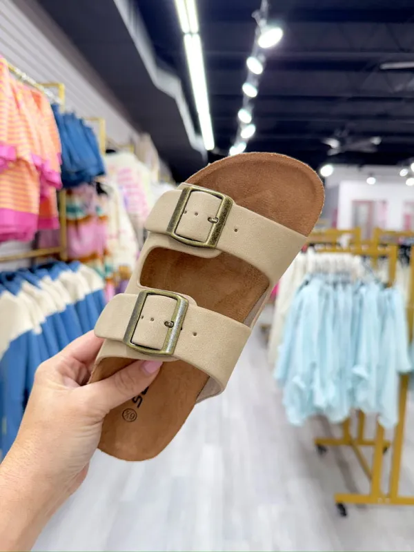 Breaking Boundaries Strap Sandals made by Bella Rose boutique