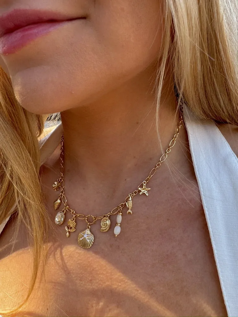Sea Life Charm Necklace sold by Bella Rose boutique product image thumbnail 2