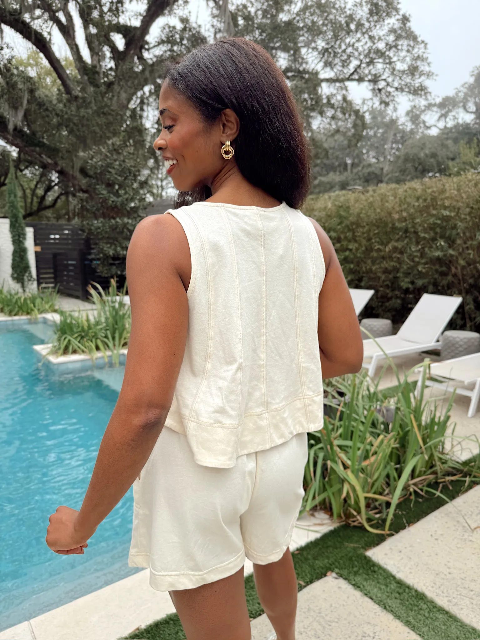 Casually Poised Shorts sold by Bella Rose boutique product image thumbnail 5