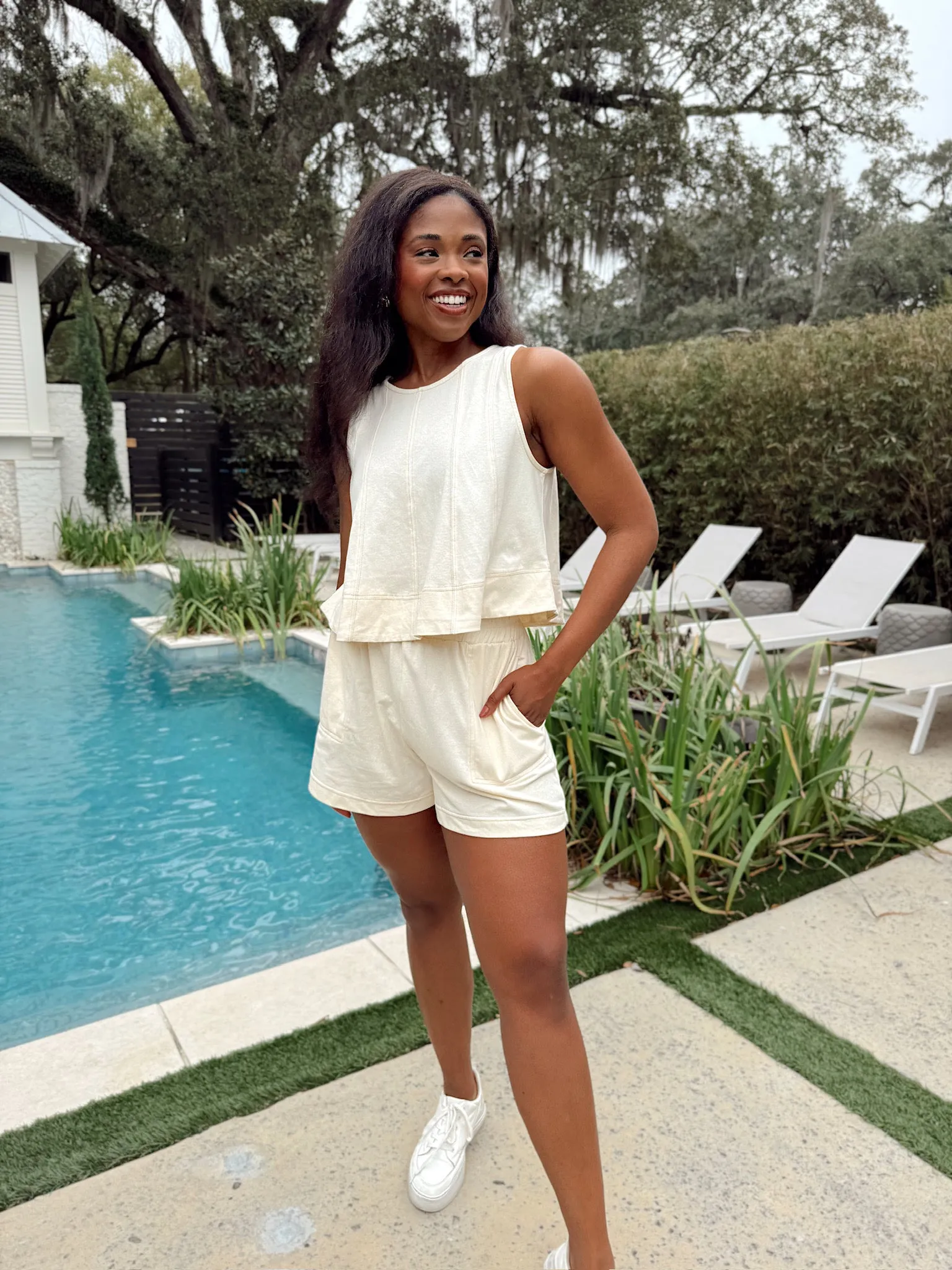 Casually Poised Shorts sold by Bella Rose boutique product image thumbnail 3