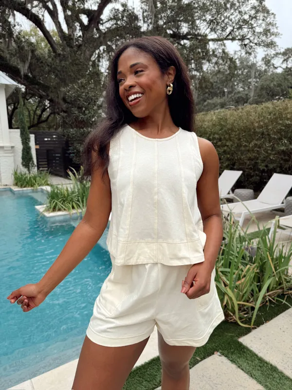 Casually Poised Top made by Day + Moon