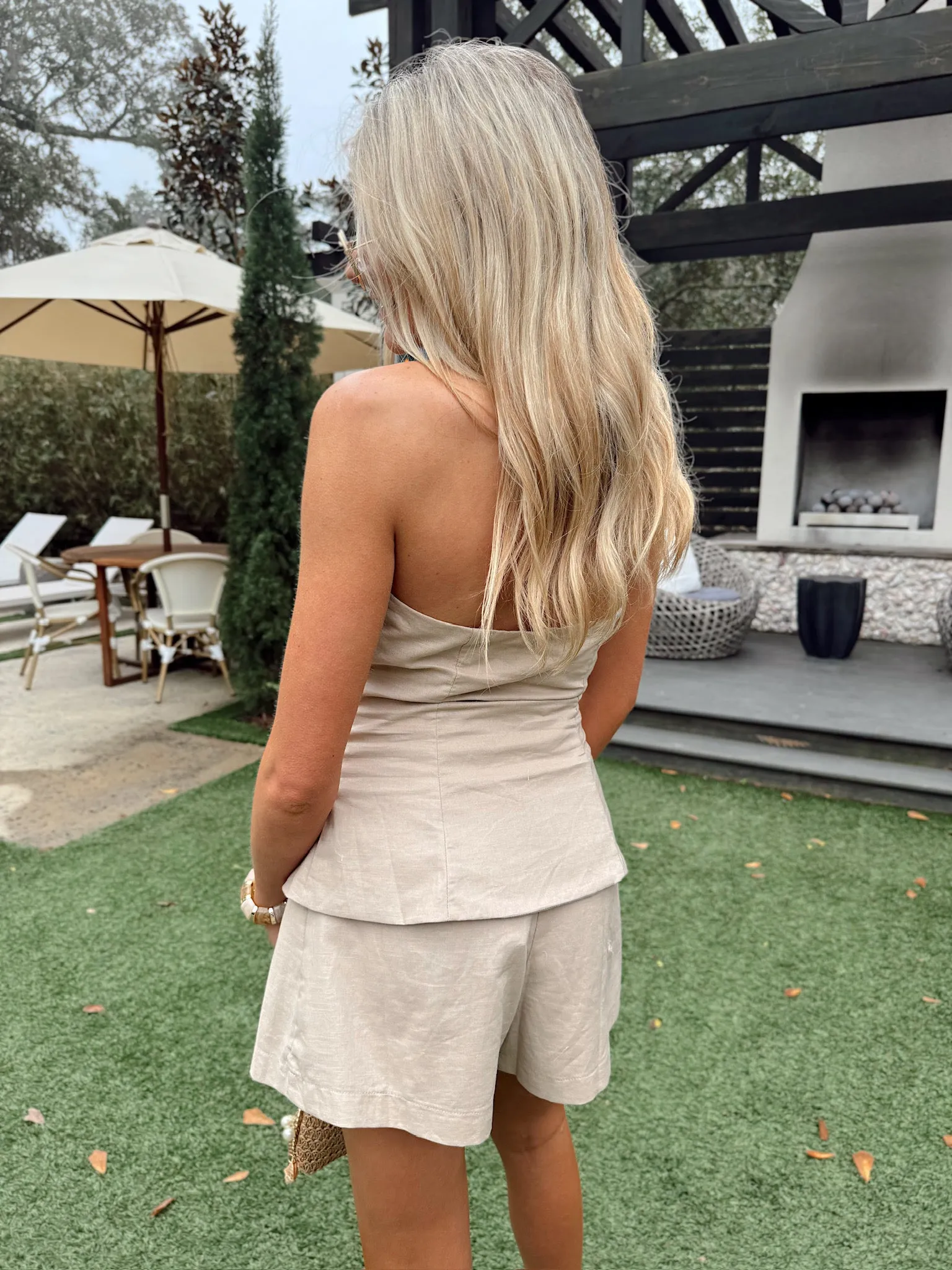 On The Rise Halter Romper sold by Bella Rose boutique product image thumbnail 4