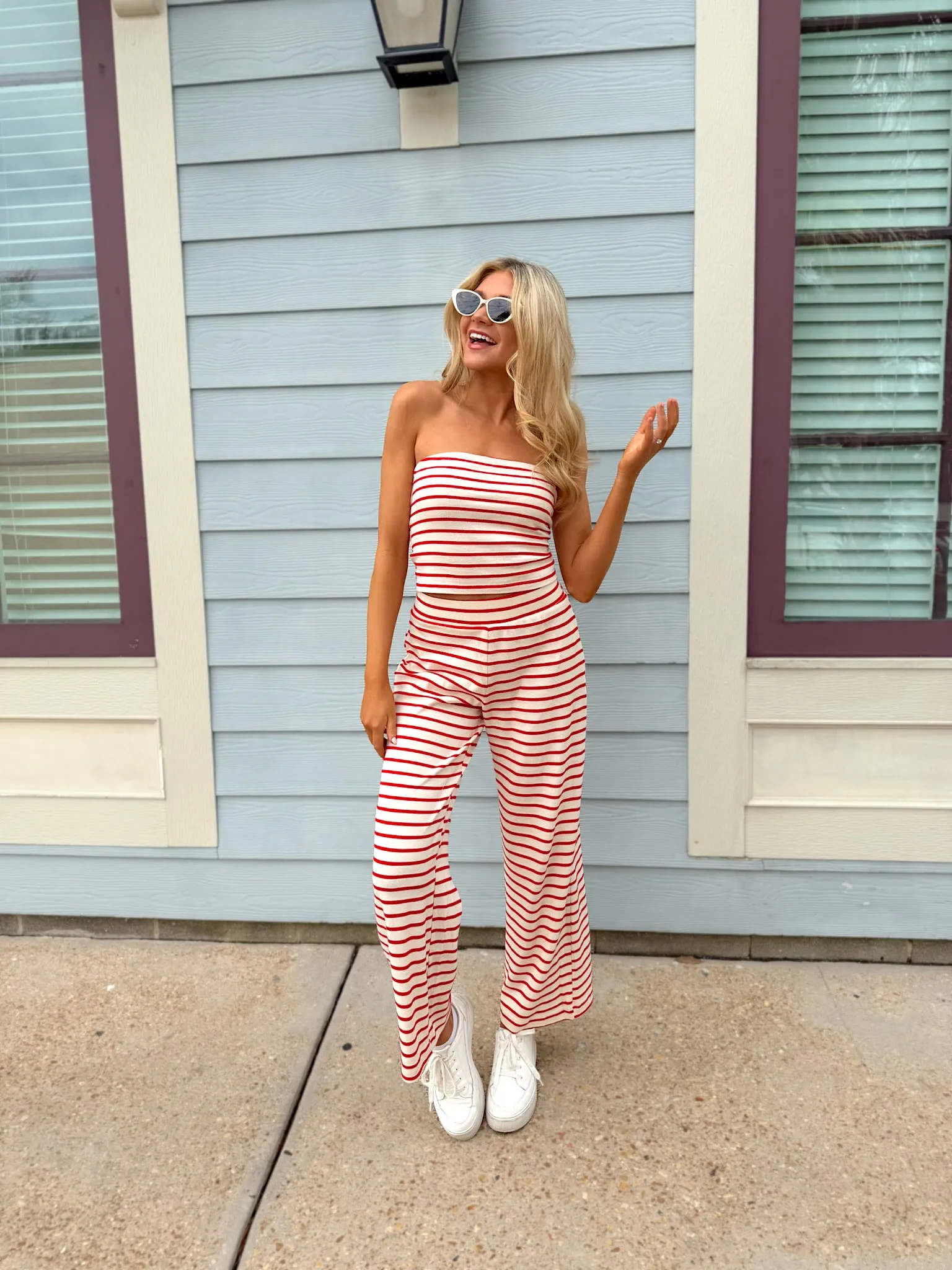 A Little Love Two-Piece Set sold by Bella Rose boutique product image thumbnail 4