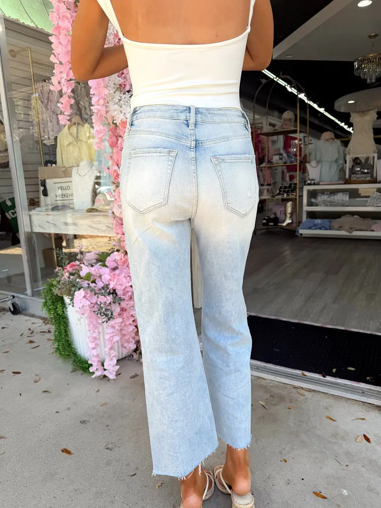 RESTOCK: Mariana High-Waisted Distressed Jeans sold by Bella Rose boutique product image thumbnail 5