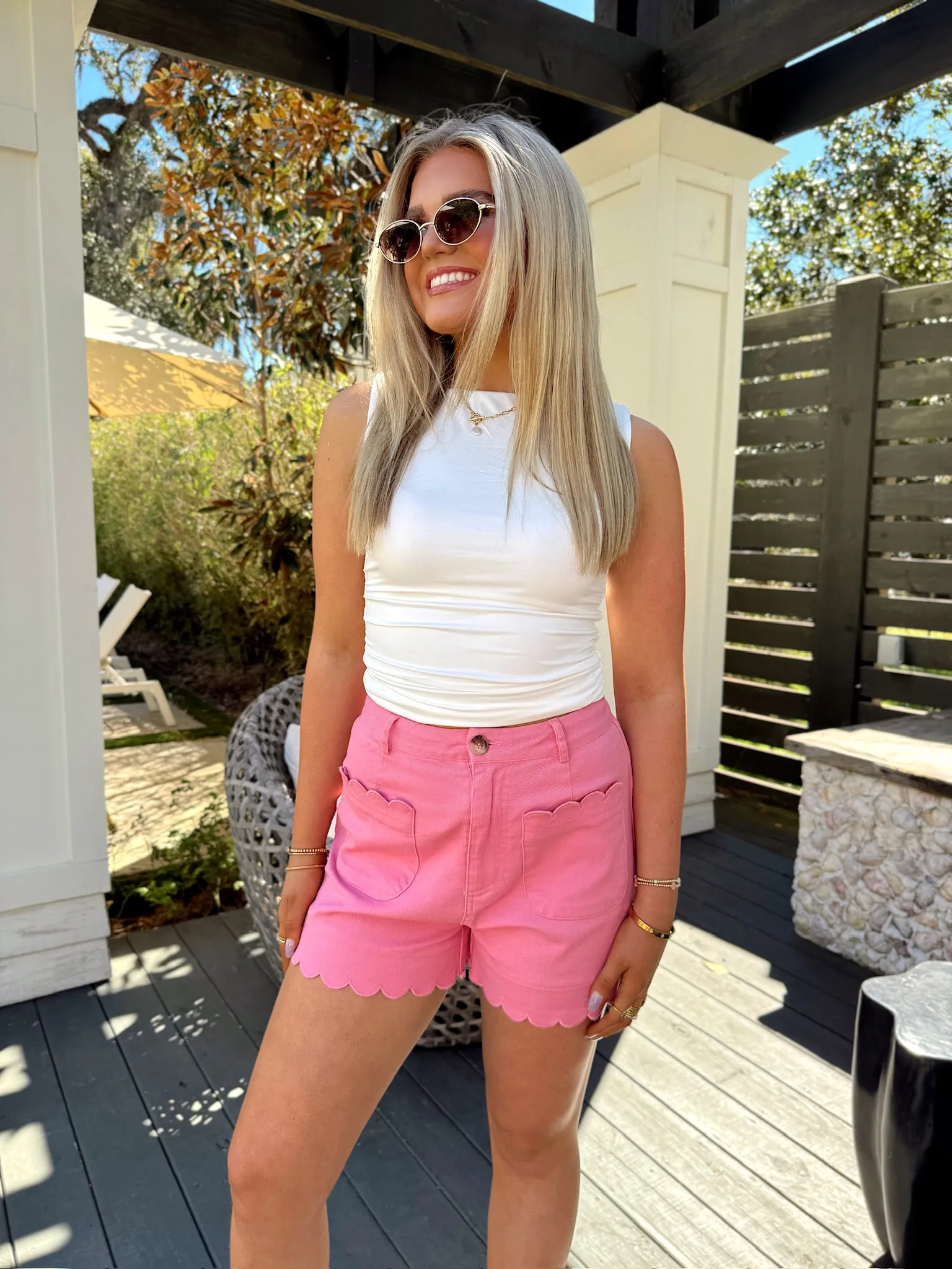 RESTOCK: Roll With It Tank Top sold by Bella Rose boutique product image thumbnail 4
