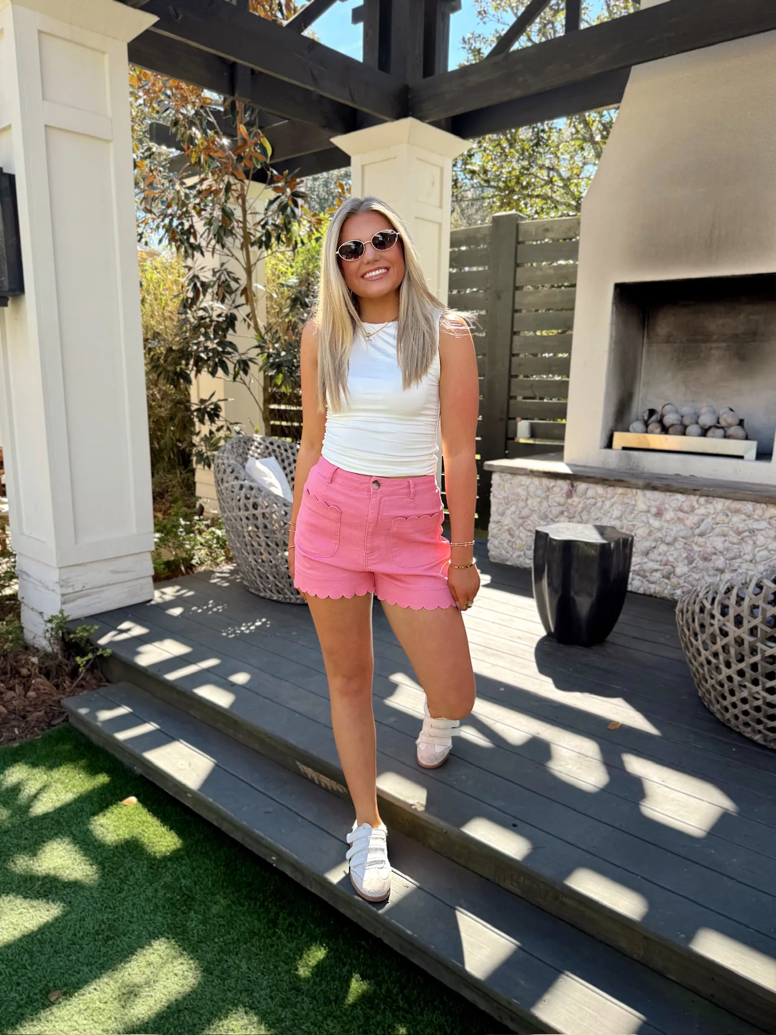 RESTOCK: Roll With It Tank Top sold by Bella Rose boutique product image thumbnail 5