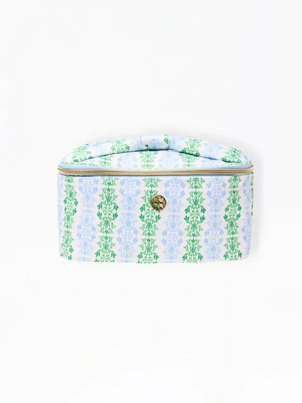 Mary Square Cosmetic Bag - Kiss And Makeup made by Bella Rose boutique