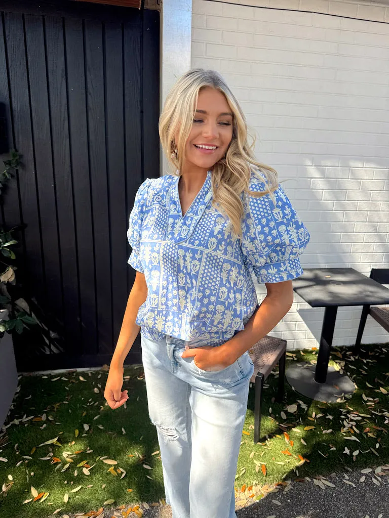 Dream In Bloom Floral Top sold by Bella Rose boutique product image thumbnail 2