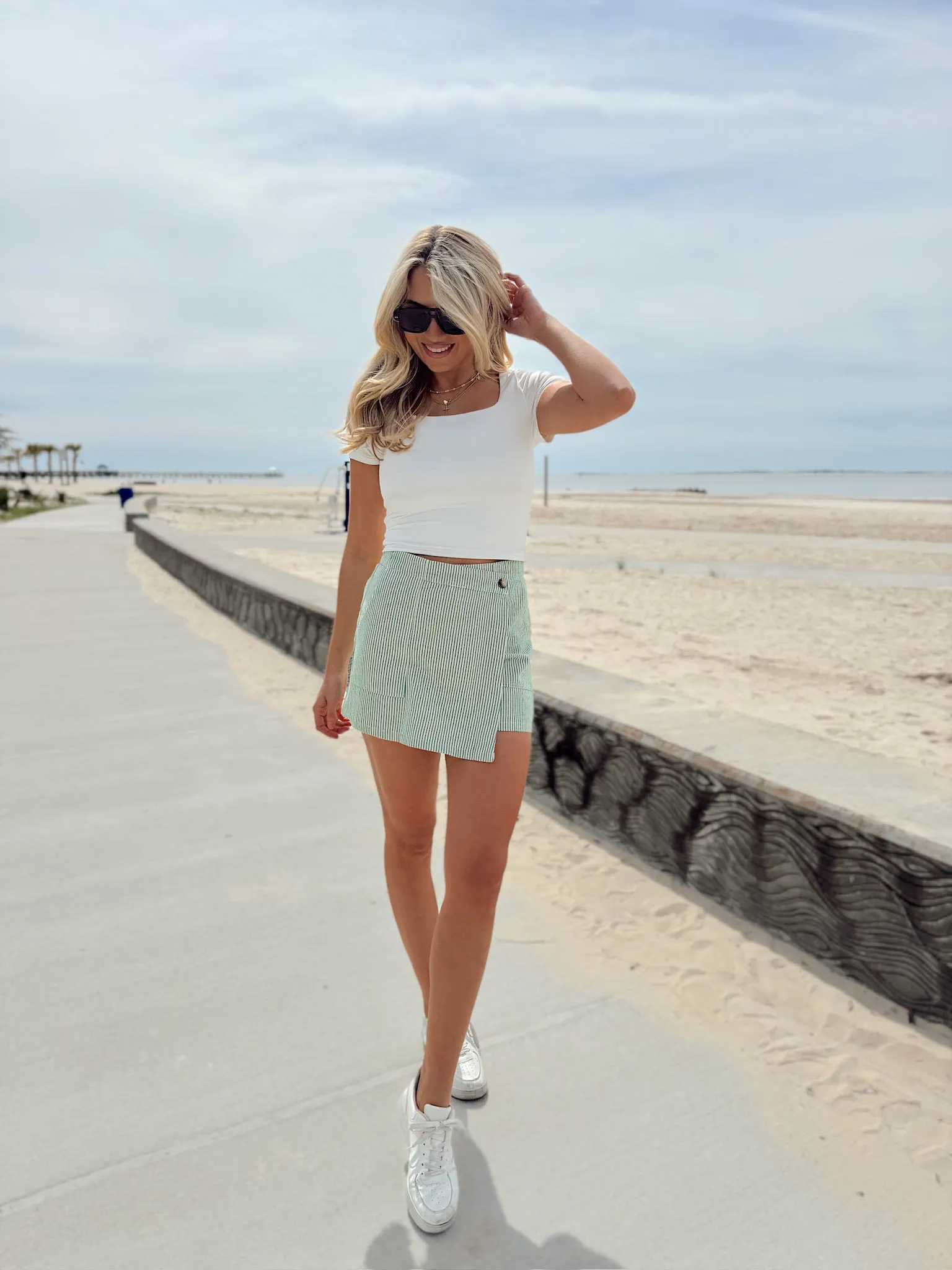 Catch Feelings Skort sold by Bella Rose boutique product image thumbnail 3