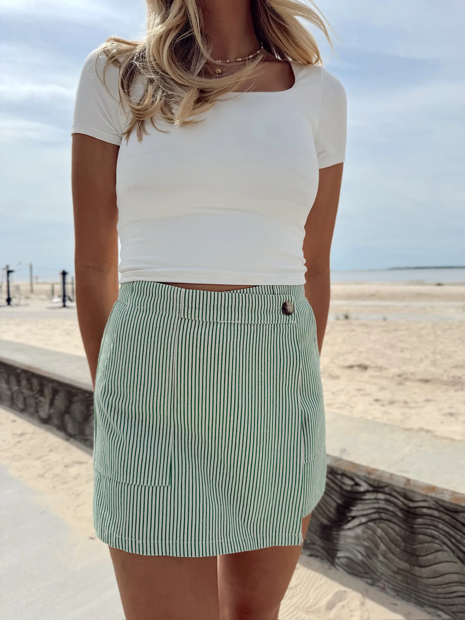 Catch Feelings Skort sold by Bella Rose boutique product image thumbnail 2