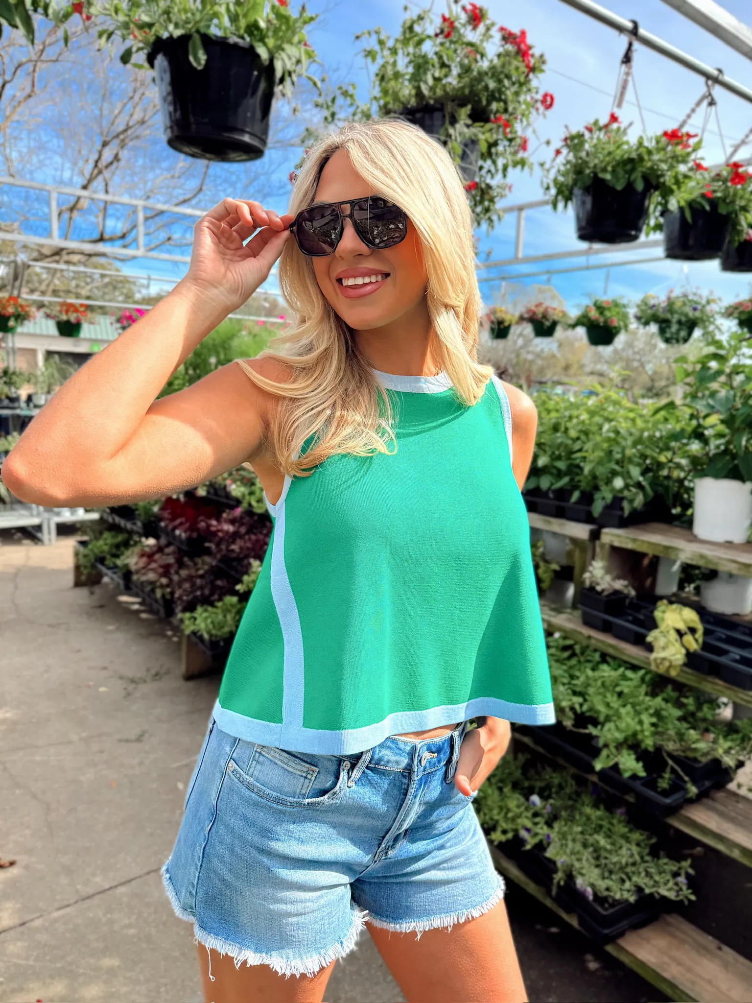 Happy Soul Contrast Top sold by Bella Rose boutique product image thumbnail 2