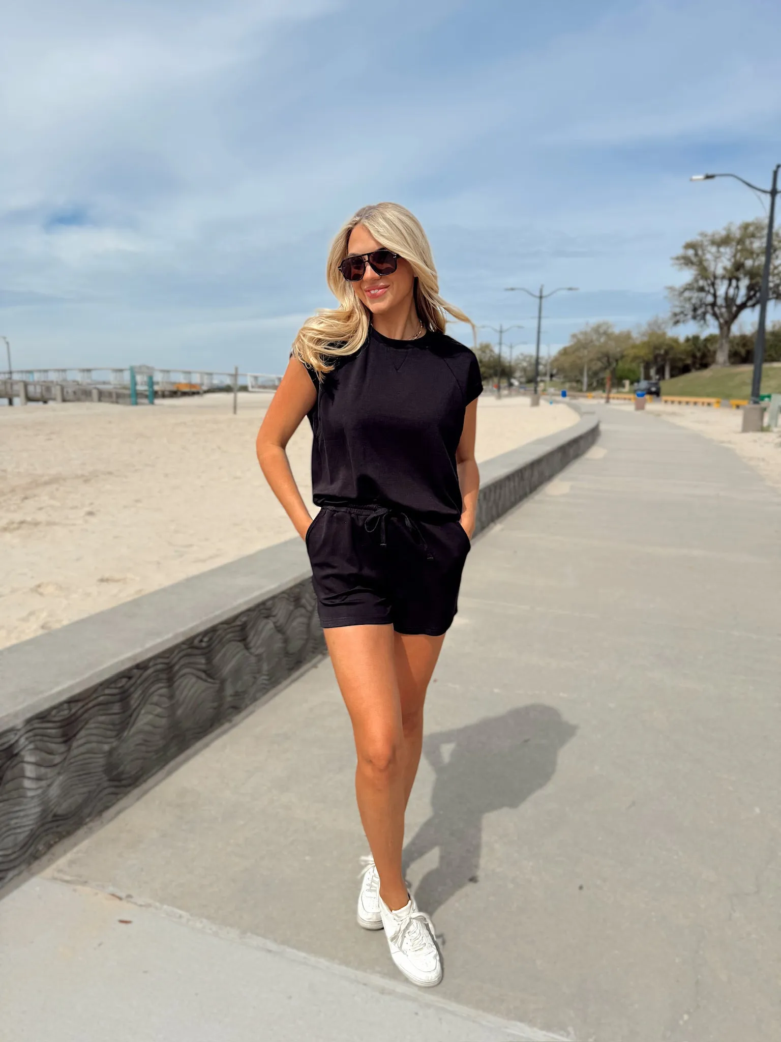 In The Zone Two-Piece Set sold by Bella Rose boutique product image thumbnail 5