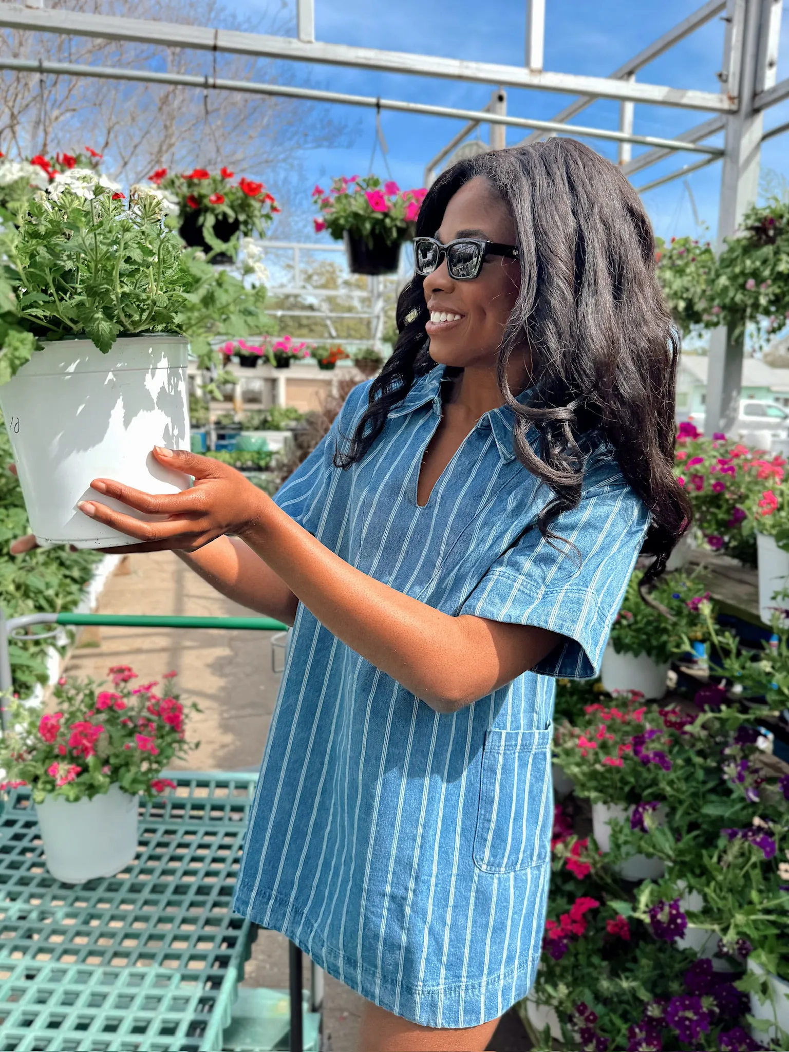 New Adventures Denim Dress sold by Bella Rose boutique product image thumbnail 4