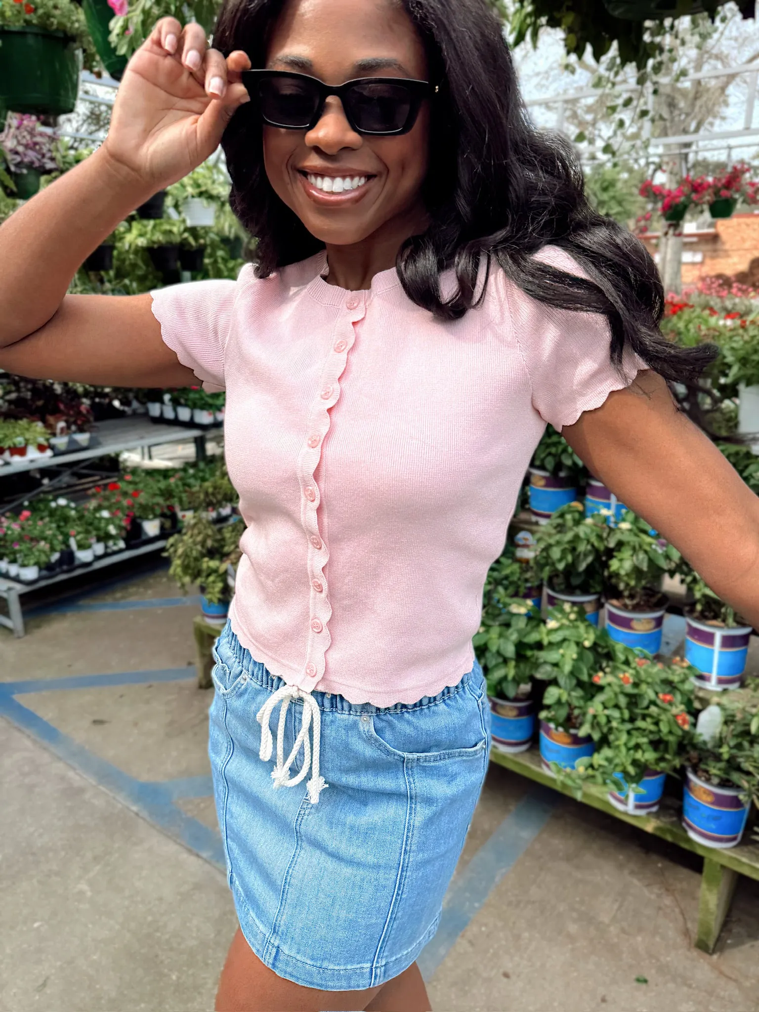 A Classic Touch Cardigan sold by Bella Rose boutique product image thumbnail 2