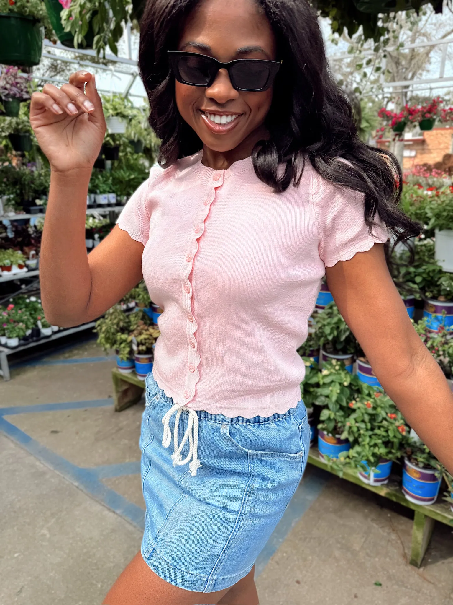 A Classic Touch Cardigan sold by Bella Rose boutique product image thumbnail 3