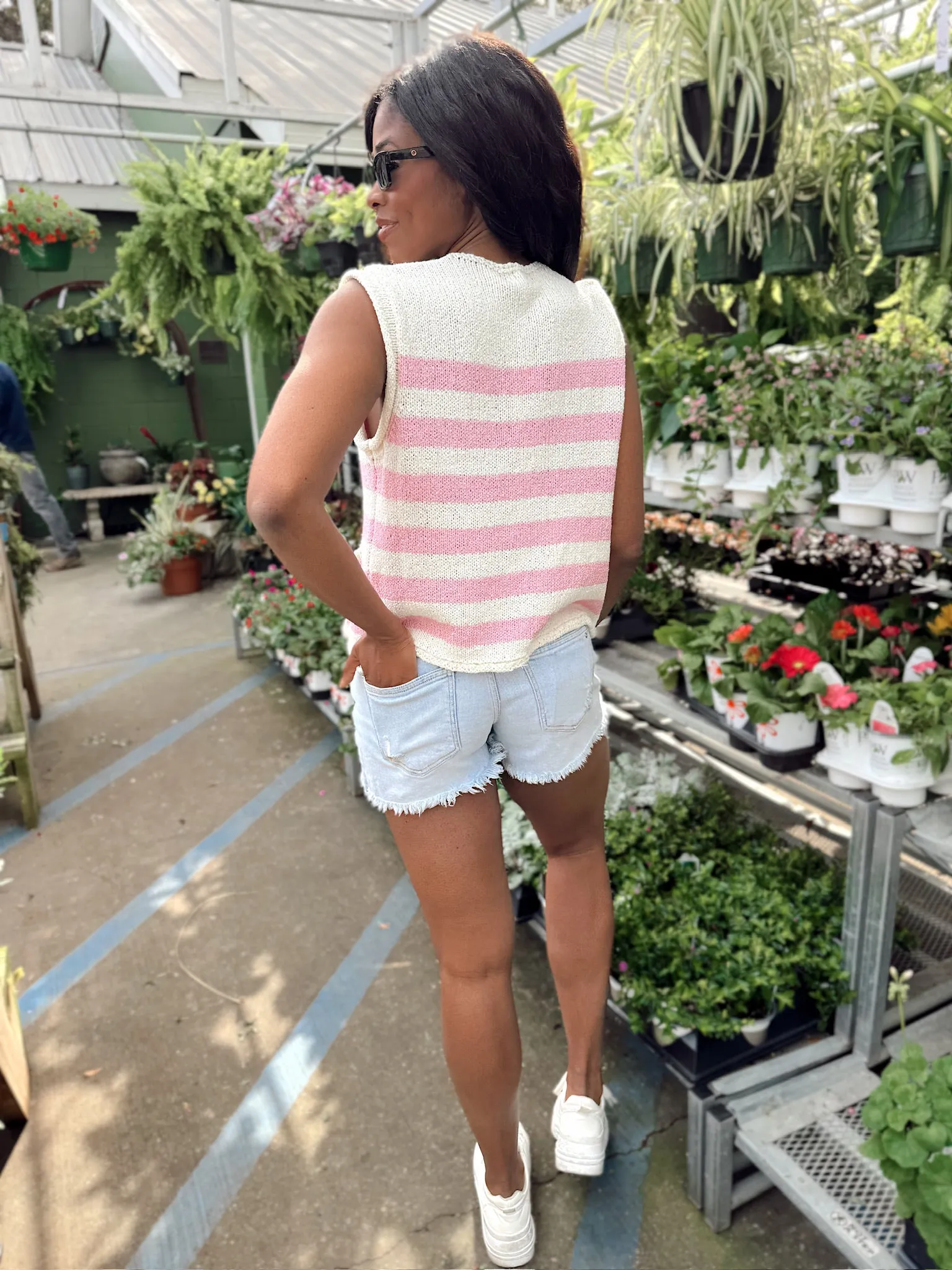 Daily Pause Knit Sweater Vest sold by Bella Rose boutique product image thumbnail 4