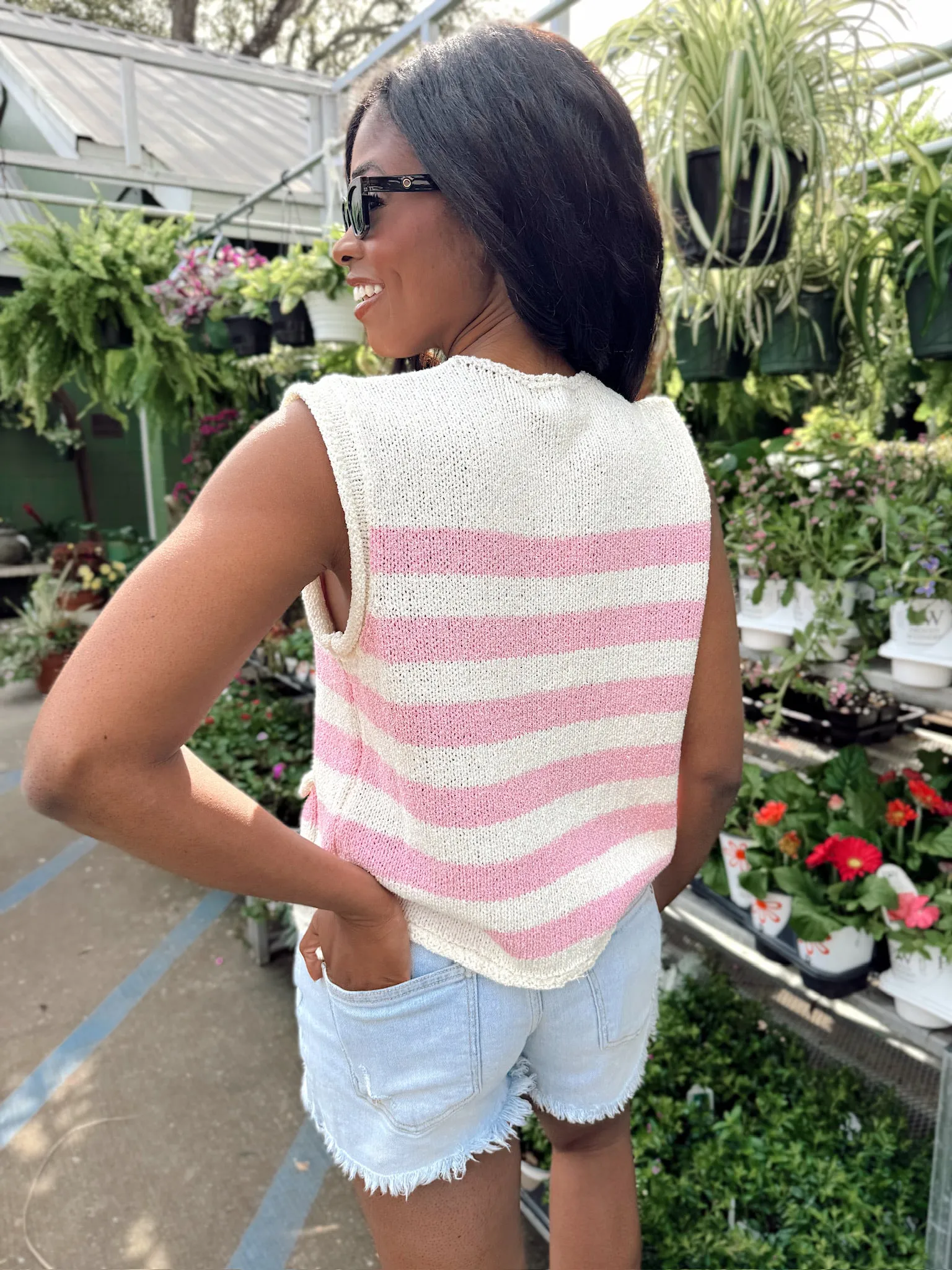 Daily Pause Knit Sweater Vest sold by Bella Rose boutique product image thumbnail 5