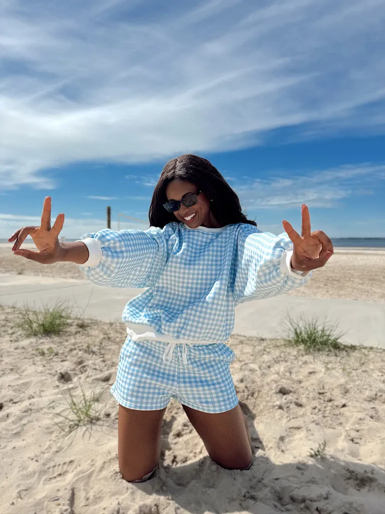 Sweet Talk Gingham Set sold by Bella Rose boutique product image thumbnail 5