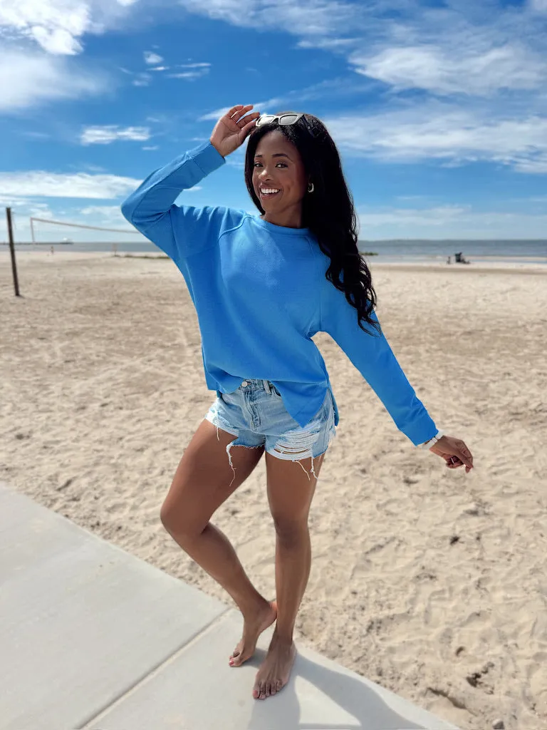 Comfy Cutie Long Sleeve Top sold by Bella Rose boutique product image thumbnail 3