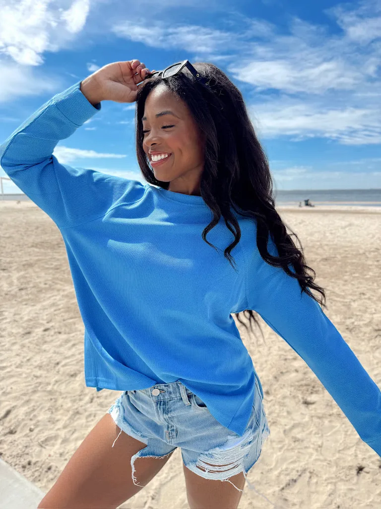 Comfy Cutie Long Sleeve Top sold by Bella Rose boutique product image thumbnail 4
