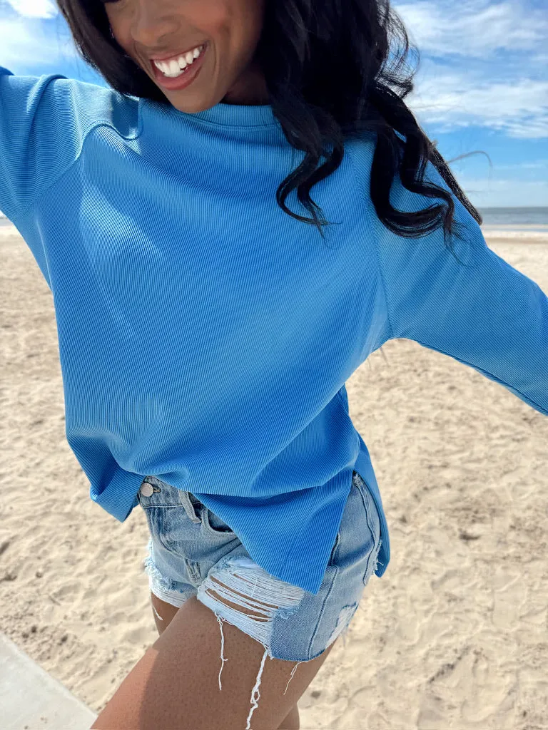 Comfy Cutie Long Sleeve Top sold by Bella Rose boutique product image thumbnail 2